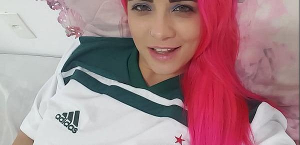  Débora Fantine - Gostosa no Brasileirão - Homenagem ao Líder Palmeiras